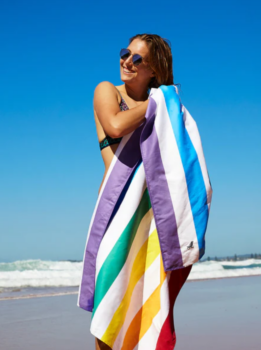 Dock Bay Quick Dry Towel Rainbow Skies Ooh La La Boutique MN