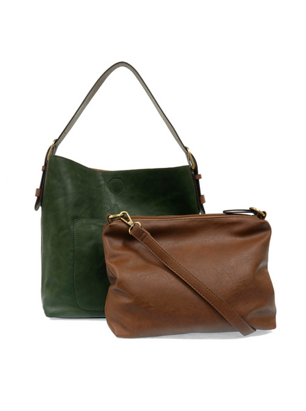 Hobo Handle Coffee Handbag [Pine-L8008]