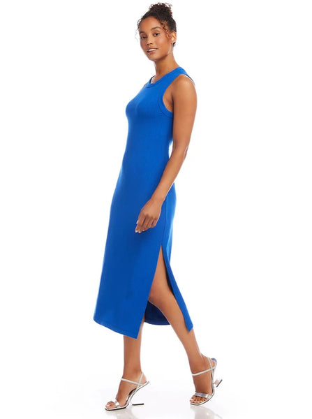 Midi Column Dress [Blue-1L06222]