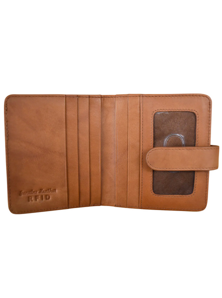 Small Bi-Fold Wallet [Antique Saddle-7301]