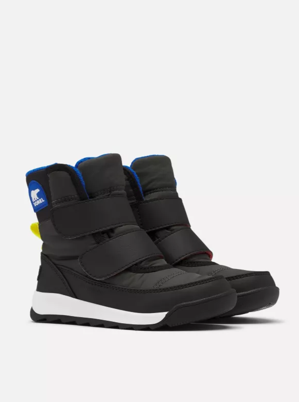 Sorel Children's Whitney II Strap WP [Coal] Ooh La La Boutique MN
