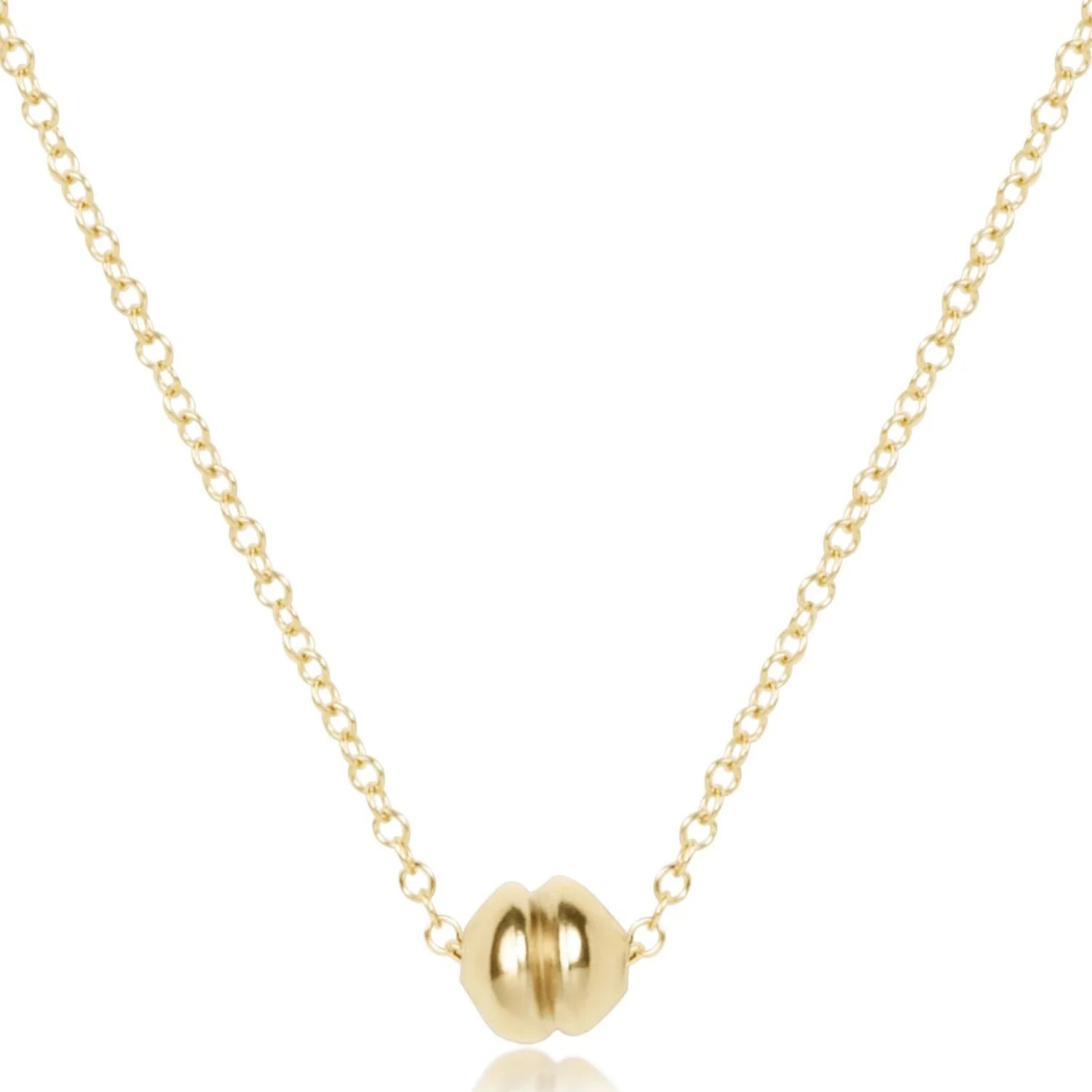 16" Gold Necklace Admire Small Gold [N16GADSMG]