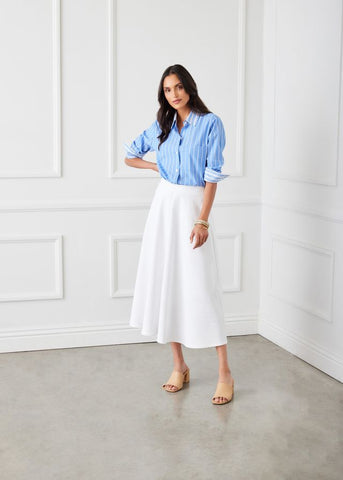 Ruched Sleeve Shirt [STP-1L27101]