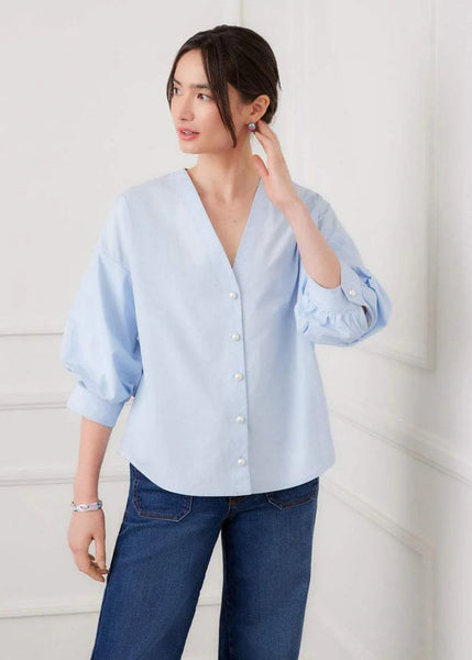 Pearl Button Top [LTB-1L48200]