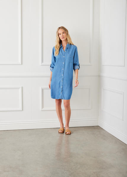 Chambray Dress [STP-1L66000]