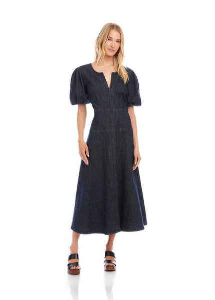 PF SLV MD Dress [DEN-1L78700]