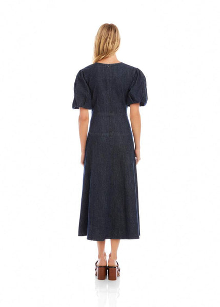 PF SLV MD Dress [DEN-1L78700]