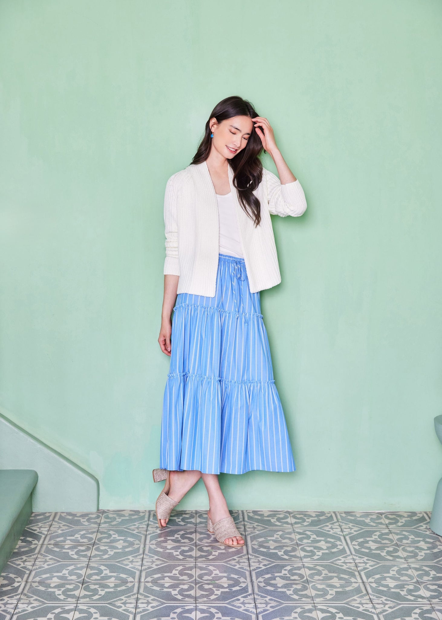 Cropped Cardi [Off White-1L89935]