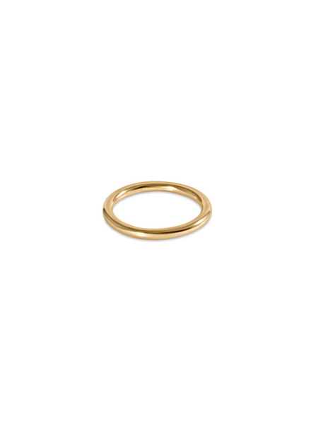 Classic Gold Band Ring Size 6 [RBAG6]