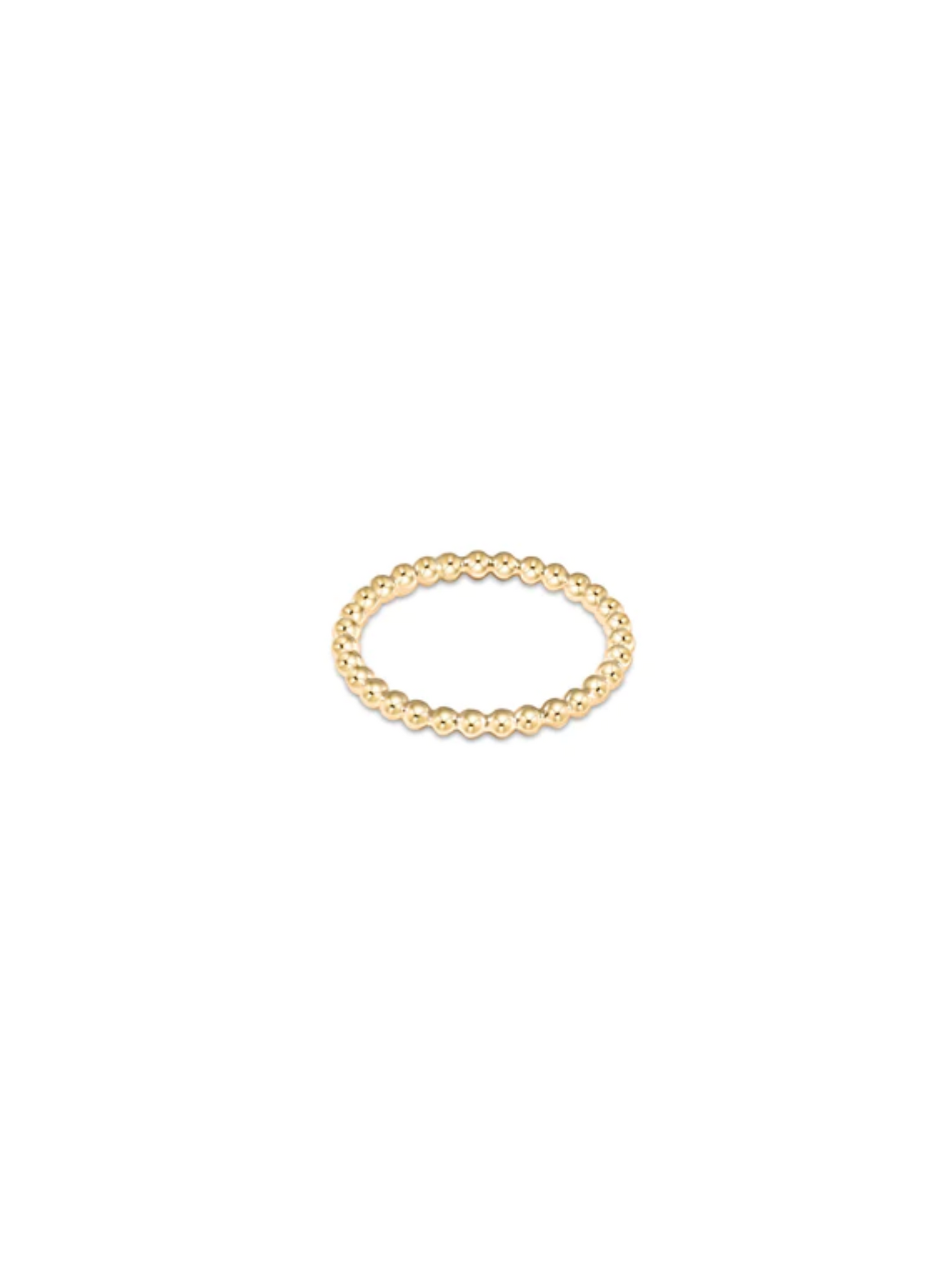  Classic Gold 2mm Bead Ring Size 6 [RCLBE2G6]