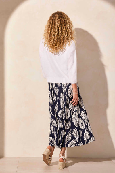 Cocoon Cardigan [White-2205O]
