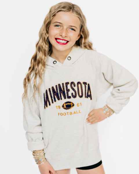 Youth Minnesota Football Hoodie