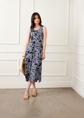 Sleeveless Midi Dress [PAI-2L28700]
