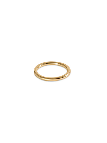 Classic Gold Band Ring Size 7 [RBAG7]