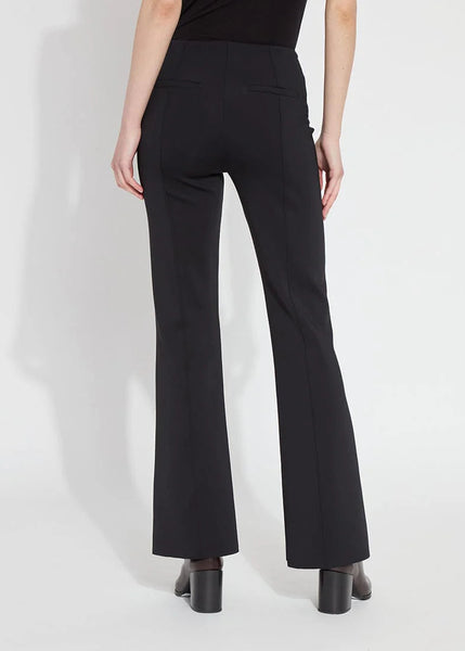 Spencer High Waist Neoprene Trouser [Black-10-3382-M7]