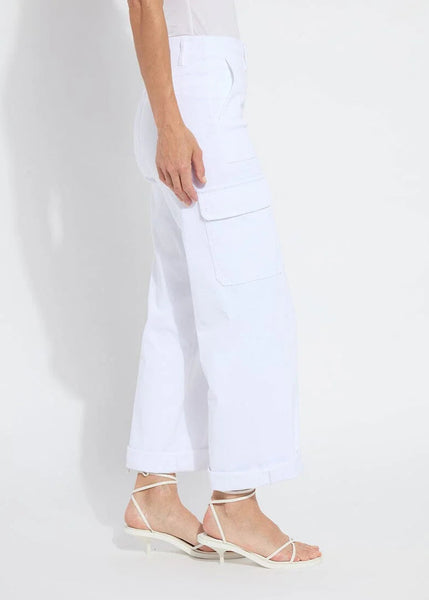 Scout Hi Waist Cuff Cargo [White-10-3400-M9]