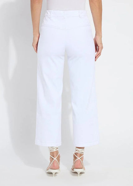Layton Wide Leg Crop Pants [White-12-3509-M9]