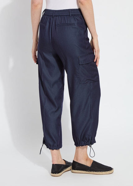 Monique Tailored Cargo [Solid Indigo-13-3517-M4]