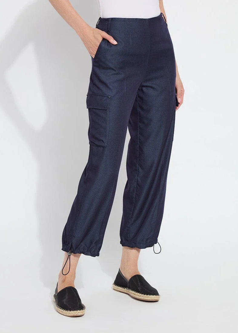 Monique Tailored Cargo [Solid Indigo-13-3517-M4]