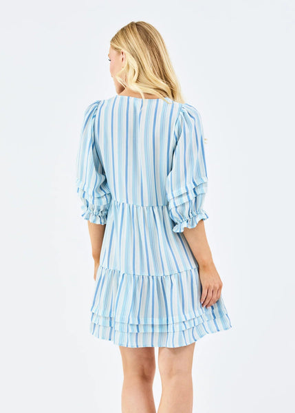 Raya Dress Harbor [Blue]