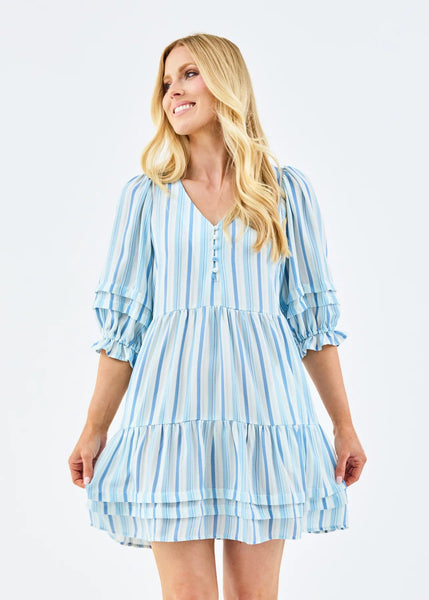 Raya Dress Harbor [Blue]