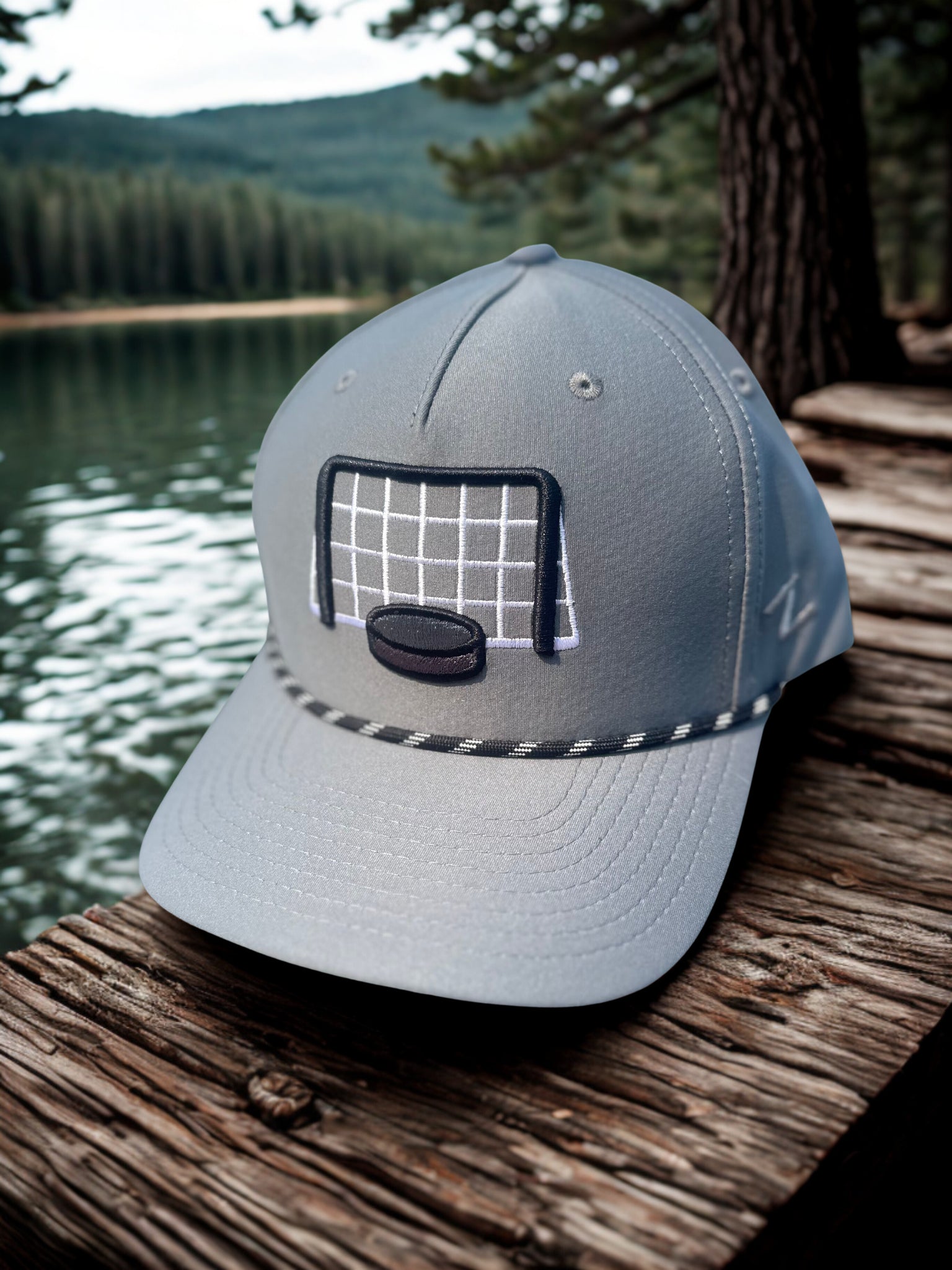 Hockey Net Hat [Grey]