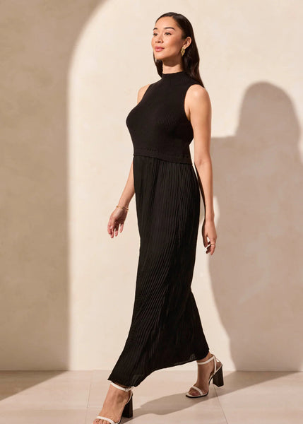 Sleeveless Dress [Black-905O]