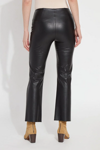 Ankle Elysse Vegan Leather Pants [Black-13-3445-M8]