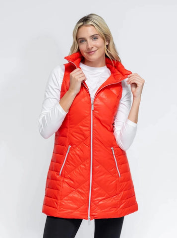 Anorak top down vest