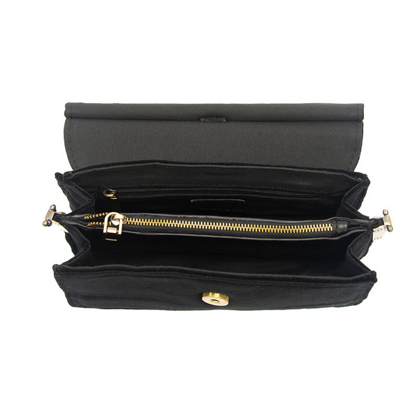 Aria Ring Bag [Black Velvet-L8196]