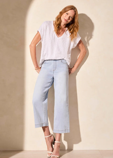 Audrey Pull On Flare Jeans [LT Surf-5708O]