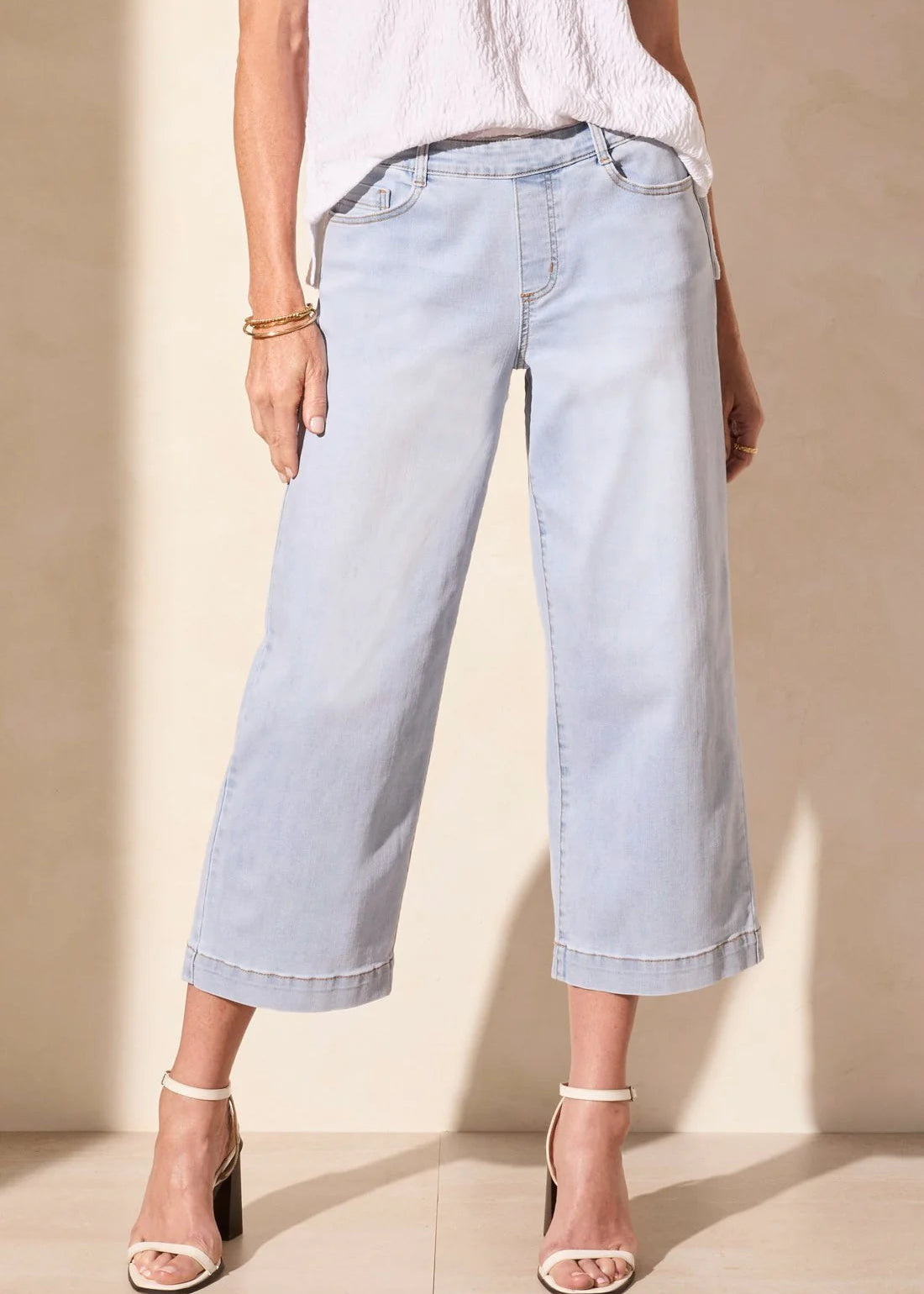 Audrey Pull On Flare Jeans [LT Surf-5708O]