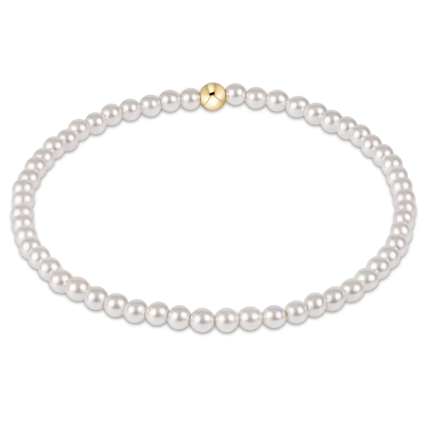Classic Pearl 3MM Bead Bracelet [BCLPE3]