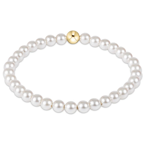 Classic Pearl 5MM Bead Bracelet [BCLPE5]