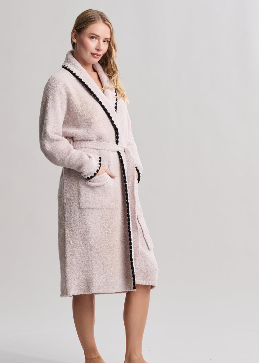 Cozy Chic Blanket Stitch Robe [BDUCC25947]