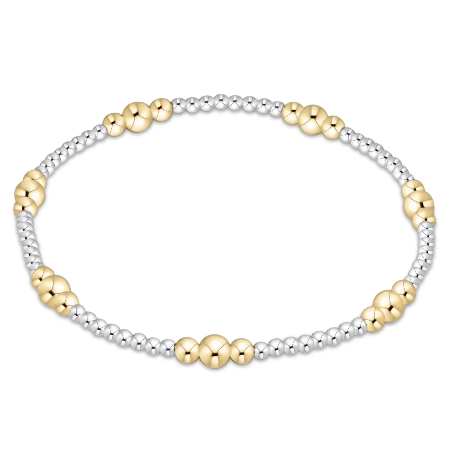 Purpose Gold 4MM Bead Bracelet Mixed Metal [BPURPG4MXM]