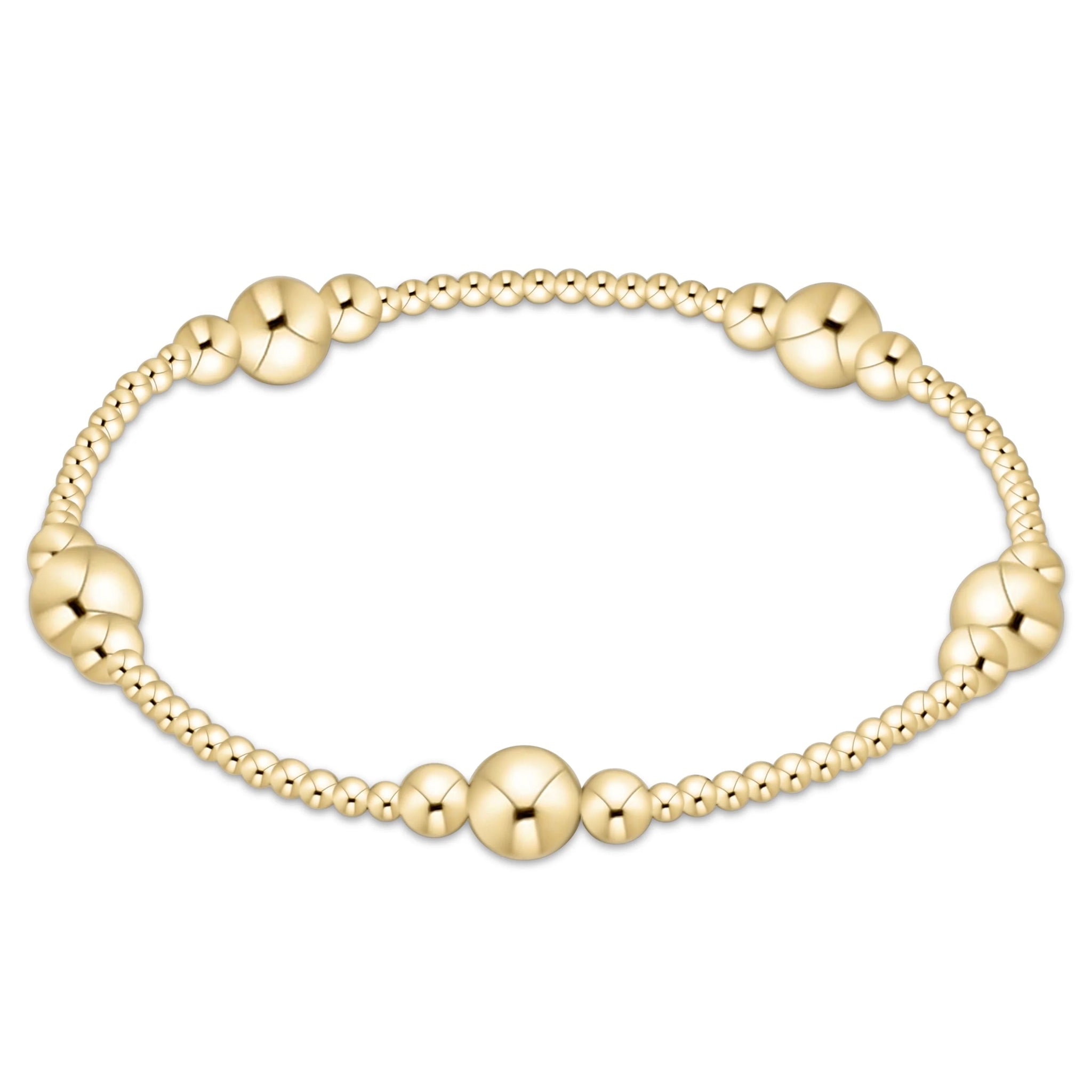 Purpose Gold 6MM Bead Bracelet [BPURPG6]