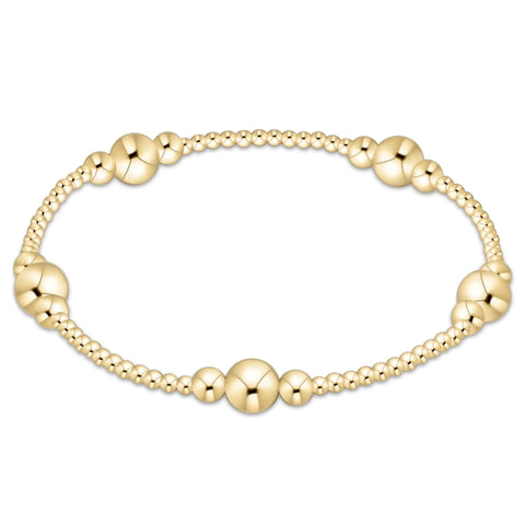 Purpose Gold 6MM Bead Bracelet [BPURPG6]