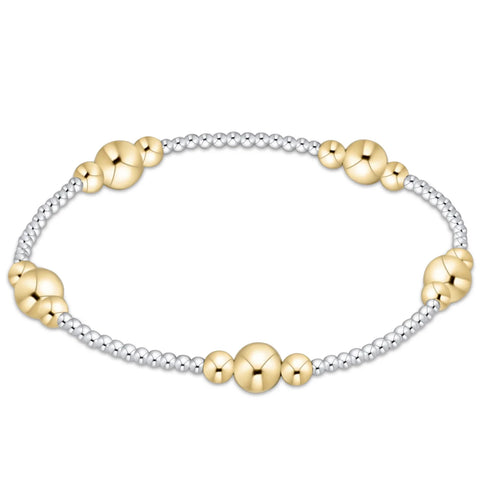 Purpose Gold 6MM Bead Bracelet Mixed Metal [BPURPG6MXM]
