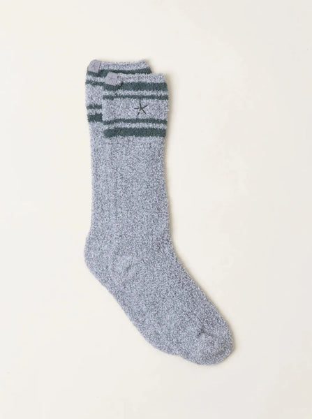 Barefoot Dreams Tube Socks [Spruce/Multi-BDWCC219]