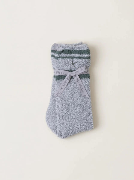 Barefoot Dreams Tube Socks [Spruce/Multi-BDWCC219]