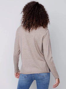 Basic V-Neck Sweater [H Truffle-C2279]