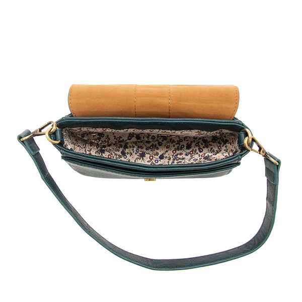 Becca Convertible Shoulder Bag [Deep Teal-L8224]