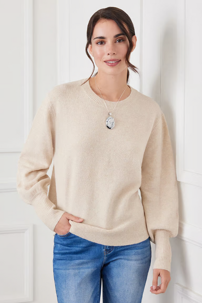 Blson Sleeve Sweater [Sand-3L89788]