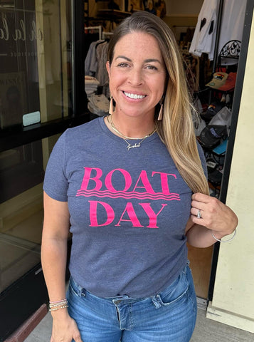 Boat Day [Grey/Pink]