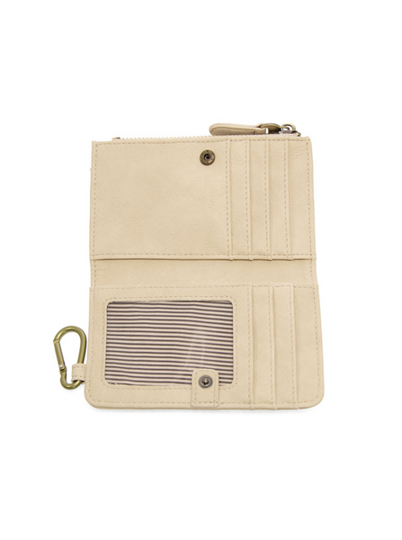 Bobbie Wallet W Carabiner [Linen-L8213]