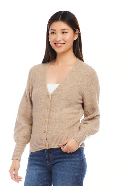 Button Up Cardigan [OAT-3L89832]