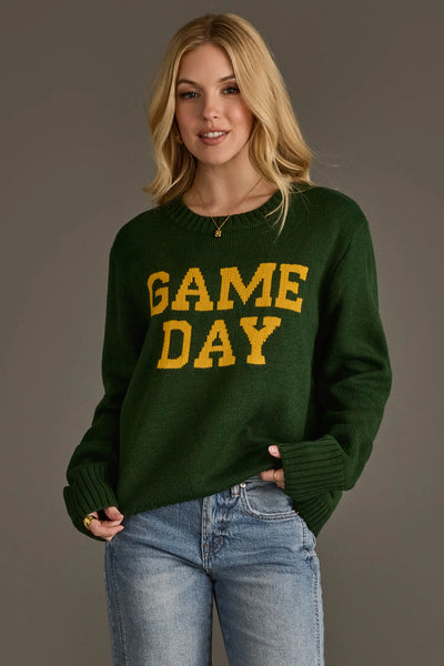Game Day Sweater [Green-CL-SW-1199]