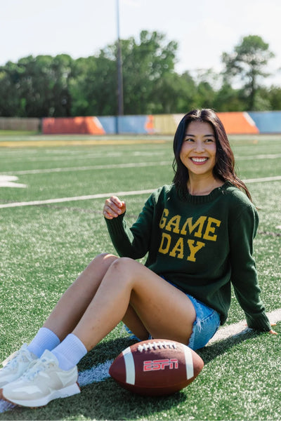 Game Day Sweater [Green-CL-SW-1199]