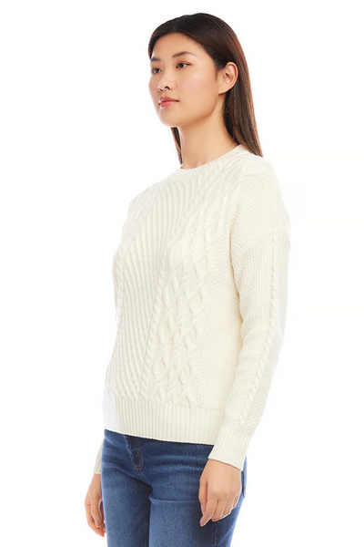 Cable Knit Sweater [CRE-3L89744]